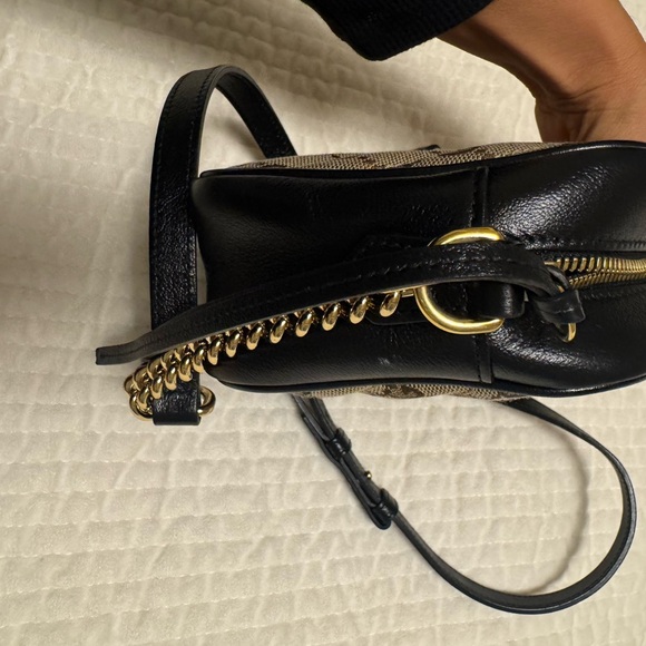 Gucci Brown and Black Crossbody Bag - Picture 3 of 5